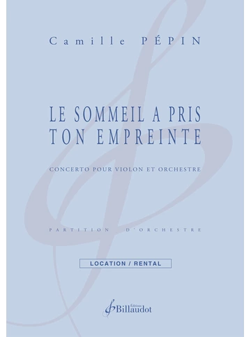 Le sommeil a pris ton empreinte Visuell